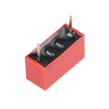 10 Pcs Rouge Interrupteur DIP 1 positions pour circuit BREADBOARDS PCB